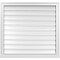 Ekena Millwork Vertical Surface Mount PVC Gable Vent: Functional, w/ 2"W x 2"P Brickmould Sill Frame, 34"W x 32"H GVPVE34X3203SF - alternate 1